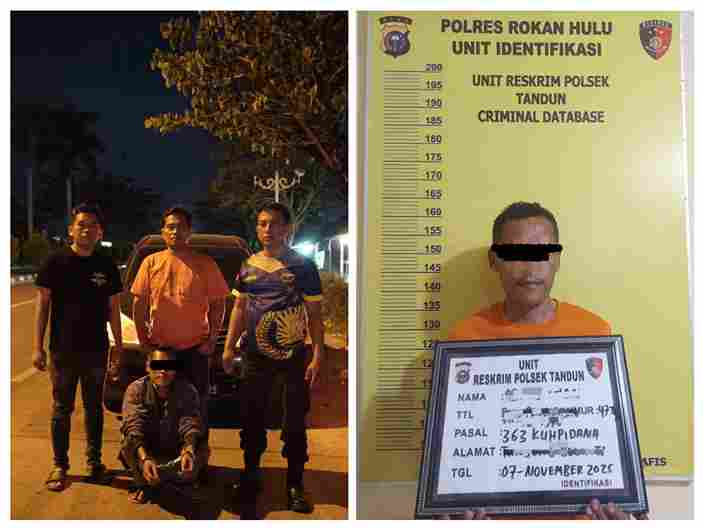 Polsek Tandun Ungkap Kasus Pencurian Dengan Pemberatan, Pelaku dan Barang Bukti Berhasil Diamankan