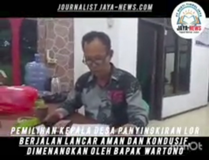 Desa Panyingkiran Lor Kecamatan Cantigi Laksanakan Pemilihan Kuwu Serentak Berjalan Aman Dan Kondusif