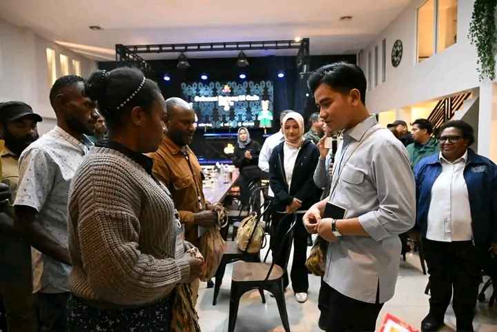 Dorong UMKM Naik Kelas, Wapres Temui Pegiat Kopi dan Ekonomi Kreatif Wamena