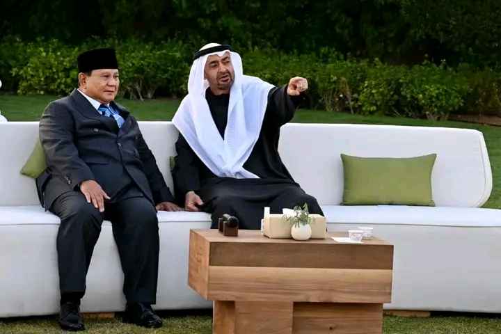 Presiden Prabowo dan Presiden MBZ Perkuat Kemitraan Strategis di Qasr Al Bahr