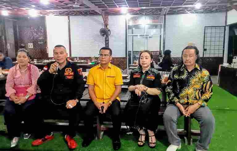 Indahnya Kebersamaan, Dr. Martahan Martin Purba, SH, MH, Buka Bersama Jajaran GRIB JAYA