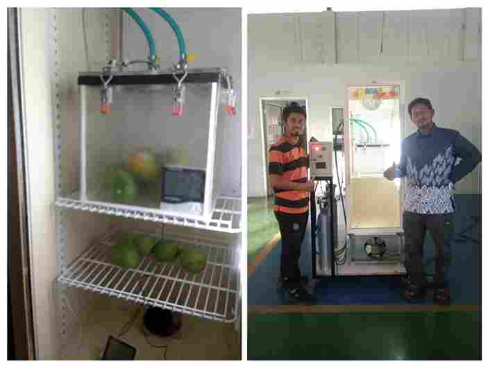 Tim Dosen KBK TPTU Polindra Berhasil Buat Mesin Supaya Buah Mangga Menjadi Awet dan Tahan Lama