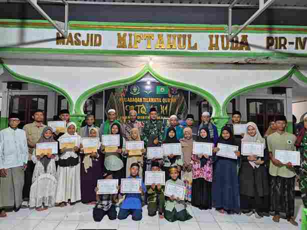 Satgas Swasembada Yonif 643/WNS Koops TNI Habema Berpartisipasi Dalam Kegiatan MTQ