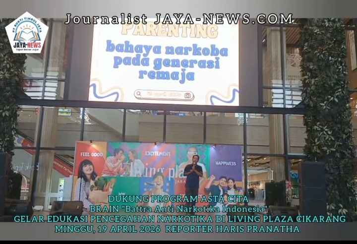 BRAIN Gelar Edukasi Pencegahan Bahaya Narkoba, Minggu 19 April 2026 Di Cikarang Bekasi
