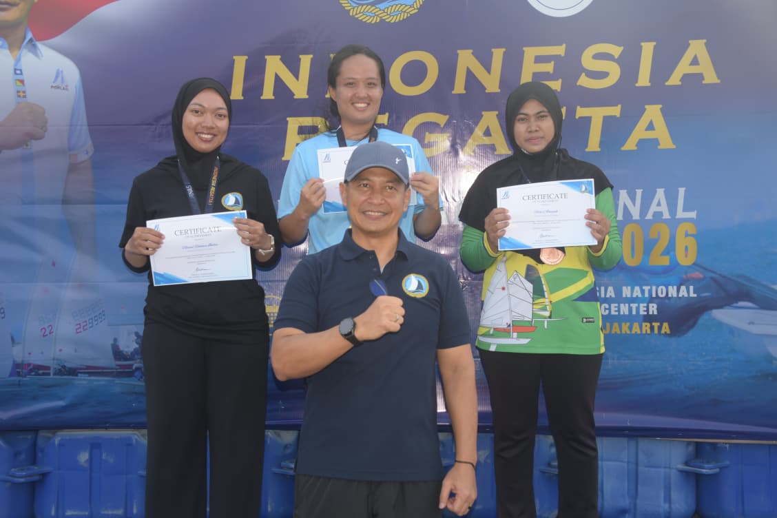 Turnamen Indonesia Regatta Series I dan Kejurnas Layar 2026 Resmi Ditutup