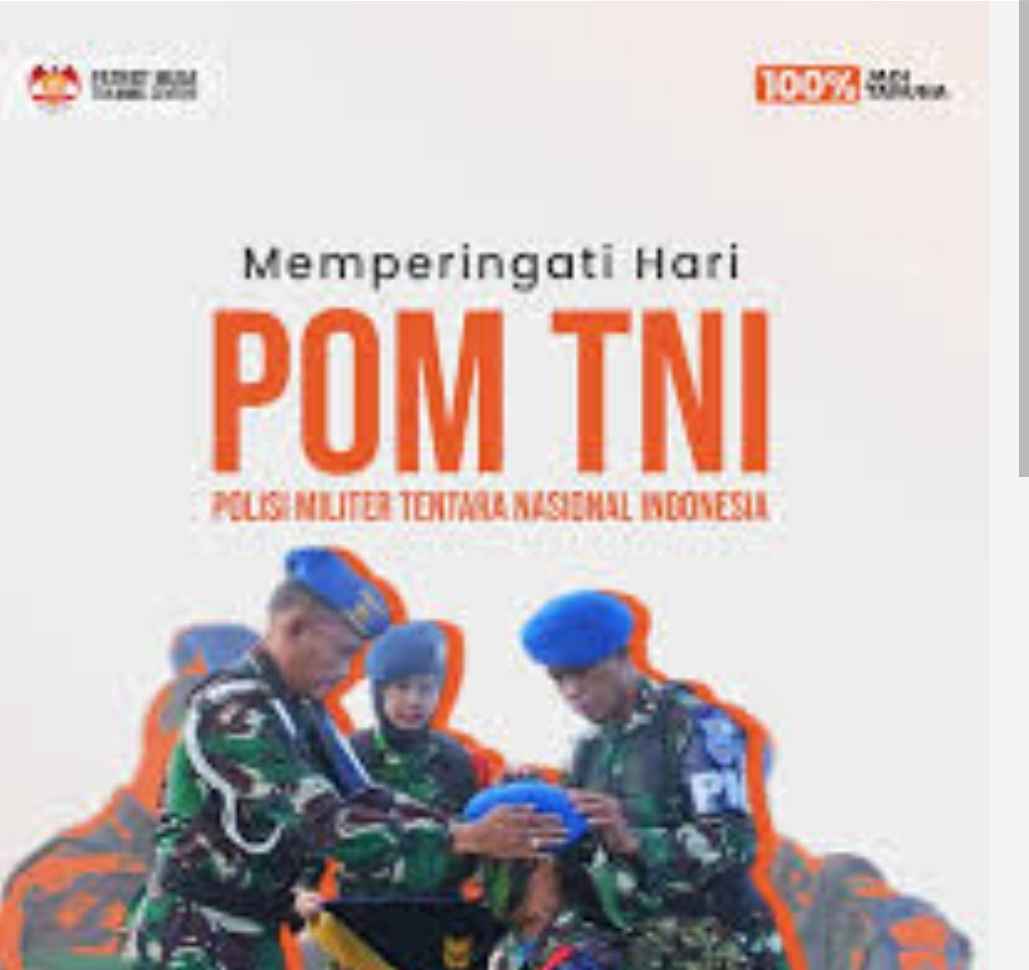 Indonesian Military Police Day: Maintaining Discipline, Maintaining Republic