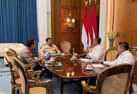 Presiden Prabowo Terima Kapolri, Tekankan Komitmen Jaga Stabilitas Nasional