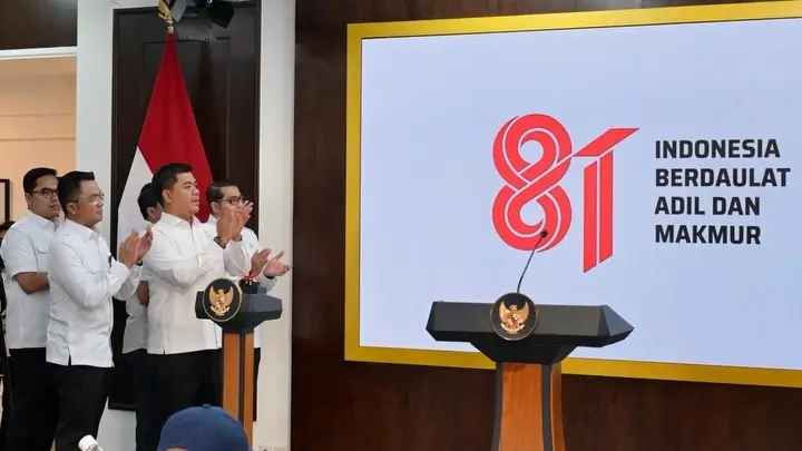 Pemerintah Resmi Luncurkan Logo dan Identitas Visual HUT ke-81 Kemerdekaan RI
