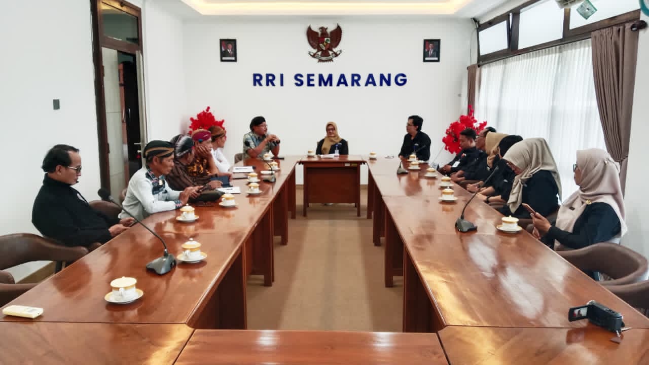 Persatuan Pedalangan Indonesia (PEPADI) Kota Semarang Audiensi Dengan LPP RRI
