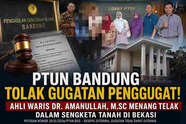 Terungkap Pemilik Sah Tanah Di Kampung Sawah Jalan Rawa Gede Kelurahan Jatimelati Pondok Melati Bekasi