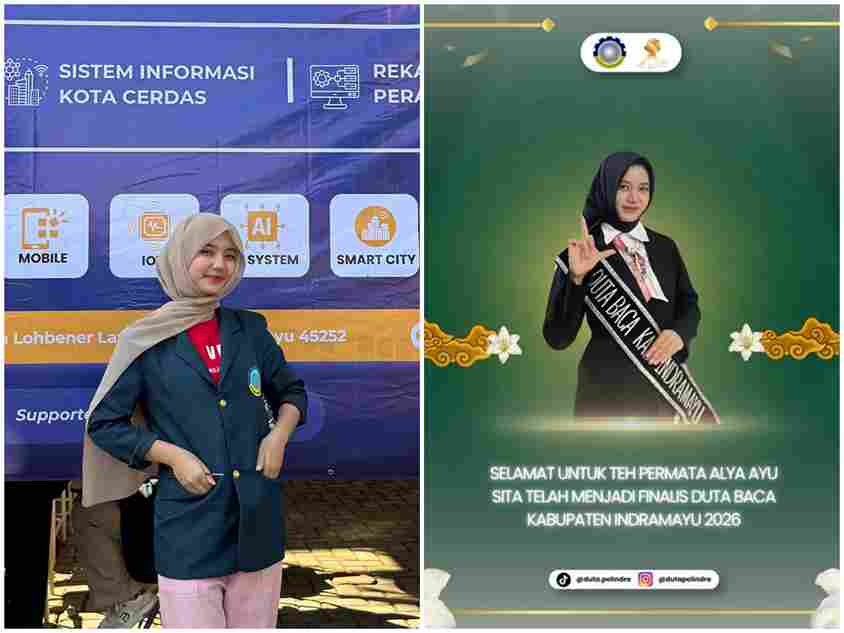 Permata Alya Ayu Sita Mahasiswa Polindra Jadi Duta Baca 2026 Siap Jadi Motivator Literasi