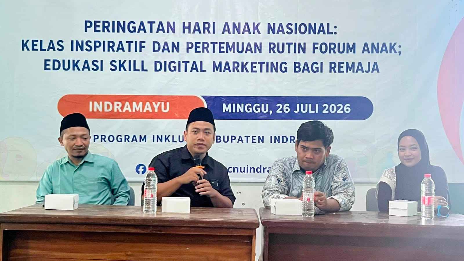 Lakpesdam PCNU Indramayu Gelar Kelas Inspiratif Soal Digital Marketing Bagi Forum Anak