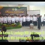 KH.Syaerozi Bilal Ketum MUI Indramayu Kukuhkan Komisi dan Lembaga MUI Indramayu di Gedung Islamic Centre 11 Juli 2026