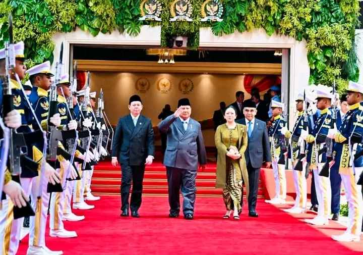 PRESIDEN PRABOWO SAMPAIKAN PIDATO KENEGARAAN DALAM SIDANG TAHUNAN MPR SERTA SIDANG BERSAMA DPR DAN DPD RI TAHUN 2026