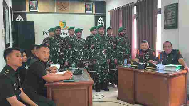 SIDANG MILITER KASUS PRADA JACK Y. SOOR, ODITUR BACAKAN TUNTUTAN TERHADAP 8 TERDAKWA