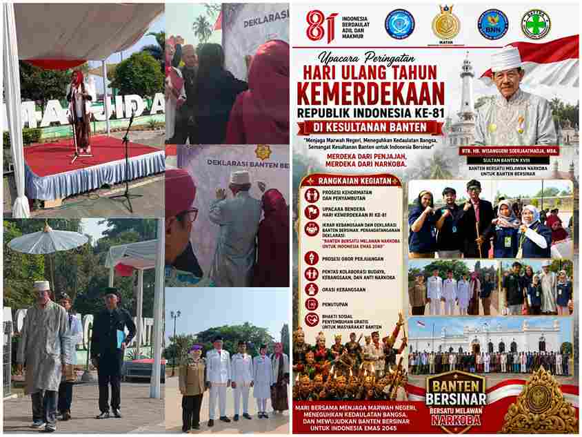 BRAIN, IKN, DAN BATTRA SN IKUTI DEKLARASI “BANTEN BERSINAR” DI KESULTANAN BANTEN