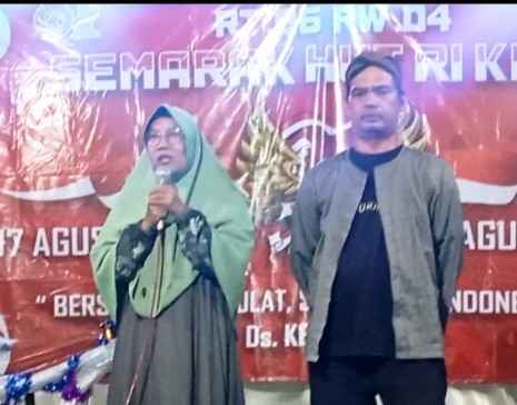 GEBYAR KEMERDEKAAN RI, RT.06/04 SIMPANG LIMA MERIAH, LOMBA, DOORPRIZE DAN PESAN DAMAI JELANG PILKADES