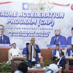 CAP PAN DI LAMPUNG, VIVA YOGA AJAK KADER TUNJUKKAN KESETIAAN PADA PARTAI
