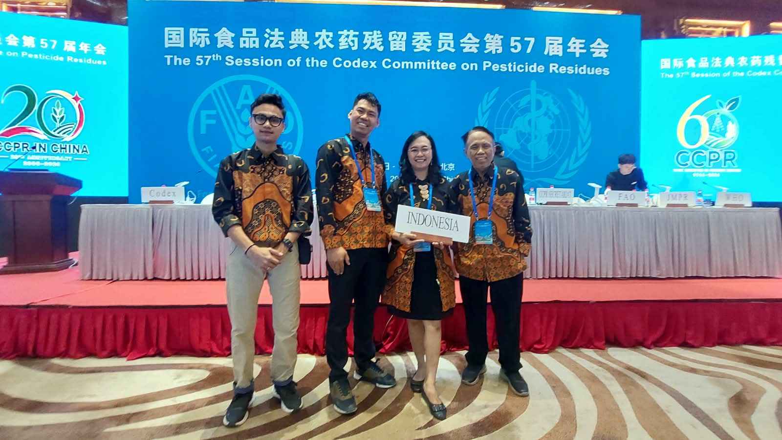 UNNES’S COSPICE CENTER (PUI-PT) SUPPORTS INDONESIA’S FOOD SAFETY DIPLOMACY AT THE GLOBAL CCPR57 FORUM IN BEIJING