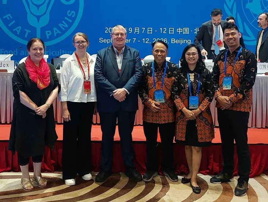 PUI-PT COSPICE UNNES KAWAL DIPLOMASI KEAMANAN PANGAN INDONESIA DI FORUM DUNIA CCPR57 BEIJING