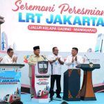 PRESIDEN PRABOWO RESMIKAN LRT KELAPA GADING-MANGGARAI, PERKUAT SIMPUL TRANSPORTASI TERPADU JAKARTA