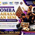 FBS UNNES GELAR LOMBA BAHASA DAN SENI TINGKAT NASIONAL, TOTAL HADIAH RP75 JUTA