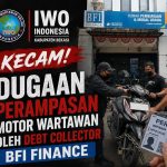 IWO INDONESIA KABUPATEN BEKASI KECAM DUGAAN PERAMPASAN MOTOR WARTAWAN OLEH DEBT COLLECTOR BFI FINANCE