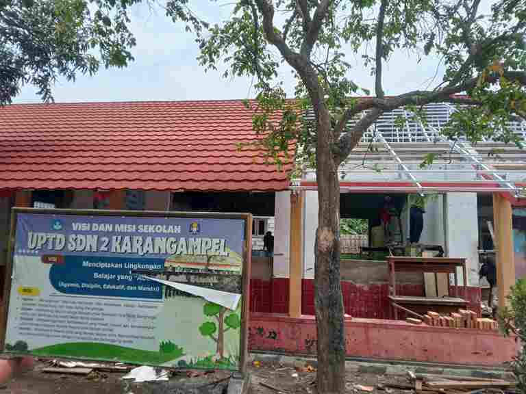 Tingkatkan Semangat Belajar Siswa, SDN 2 Karangampel Peroleh Program Revitalisasi dari Aspirasi Dedi Wahidi