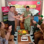 Sinergi Untuk Negeri, Kapolsek dan Camat Serengan Beri Ucapan HUT TNI ke-81 ke Koramil 03/Serengan